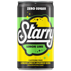 Starry Zero Sugar Flavored Beverage Lemon Lime, 6 Count
