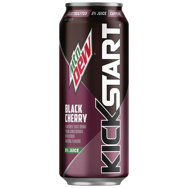 Mountain Dew Kickstart Black Cherry Energizing Juice